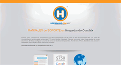 Desktop Screenshot of hospedando.biz